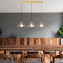 Opviq Lámpara de araña Kozan - 11336 Dorado brillante